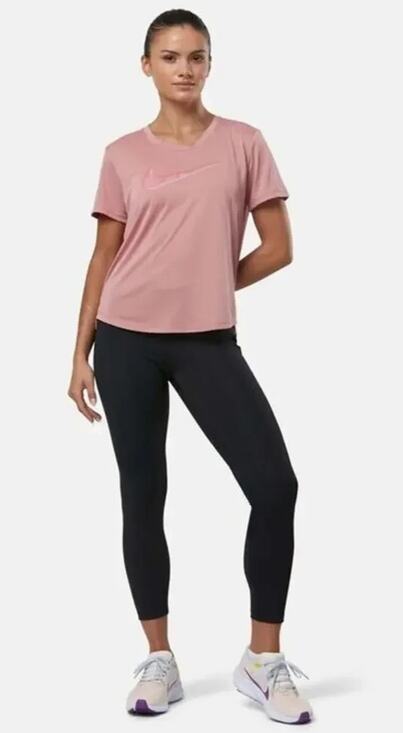 Nike Tops - Nike - Women's Dri-Fit Swoosh - Running shirt size M, Rose